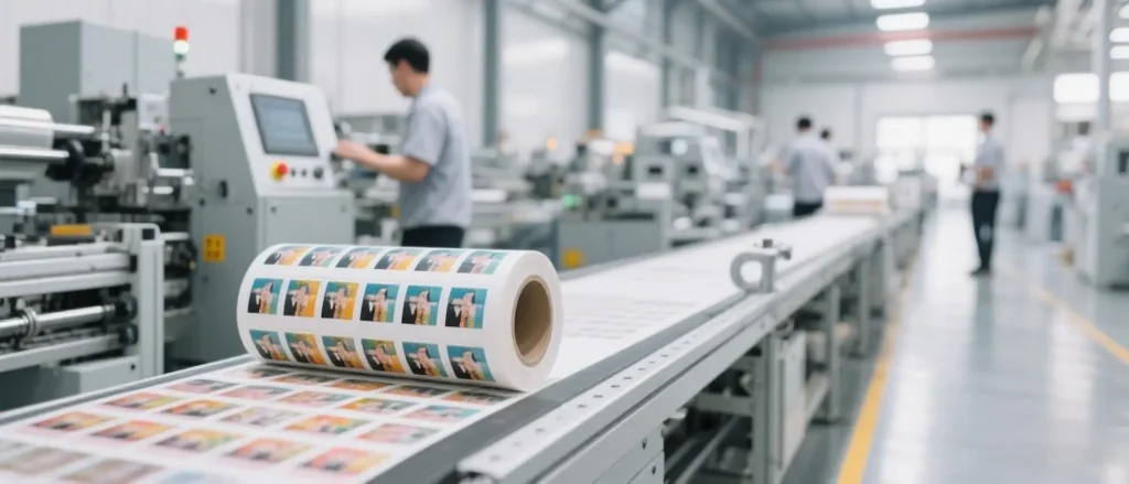 Inside the SENDA Stickers manufacturing facility